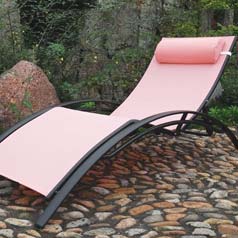 Espreguiadeira design Rosa